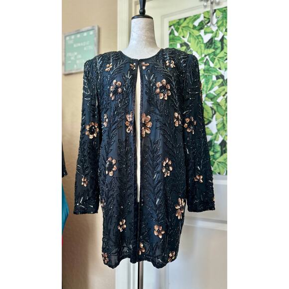 Carina Jackets & Blazers - Vintage Sequin Jacket by Carina